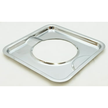 Stanco  Chrome-Plated Steel  Gas Range Reflector Pan  7-3/4 x 7-3/4 in. 